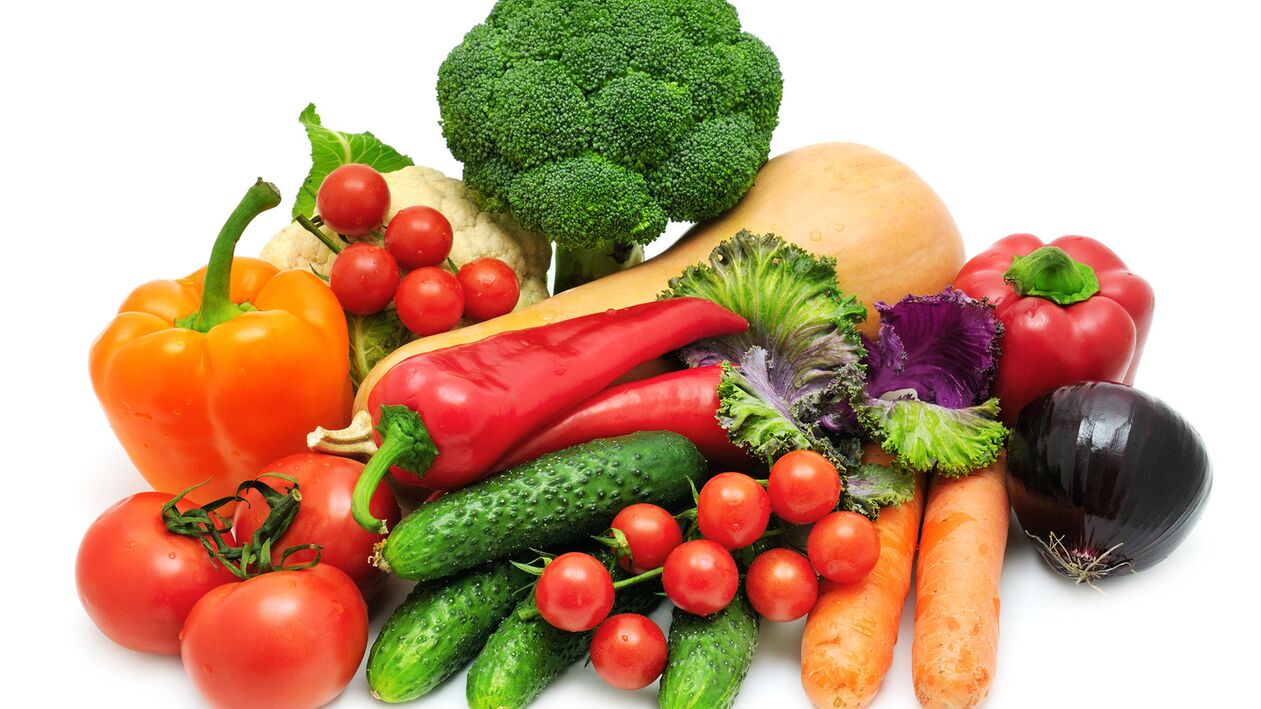 Vegetables for gastritis