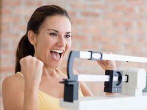 weigh by losing weight by 10 kg per month